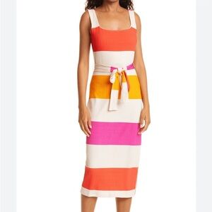 Ted Baker Plumo Rib Jersey Vest Dress (Size 3)